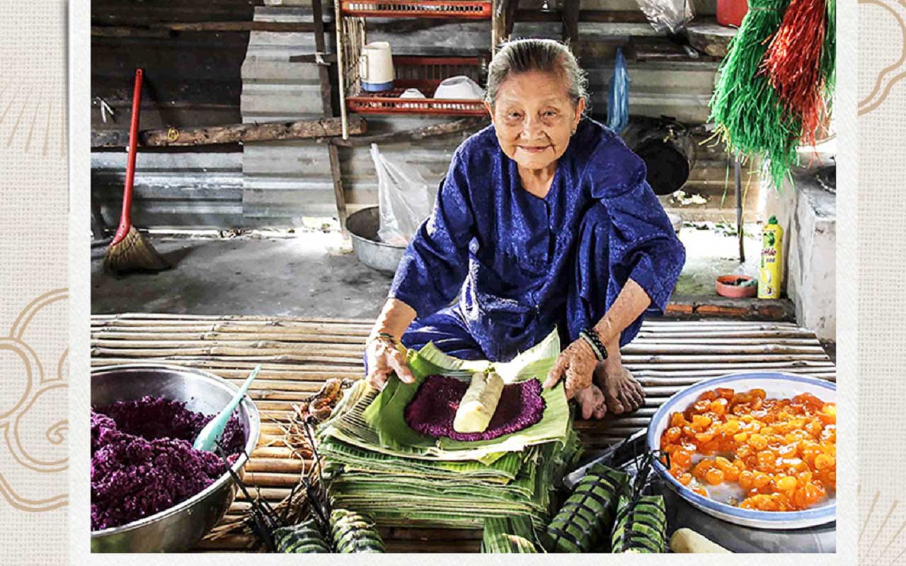 bánh tét lá cẩm cần thơ bán ở đâu