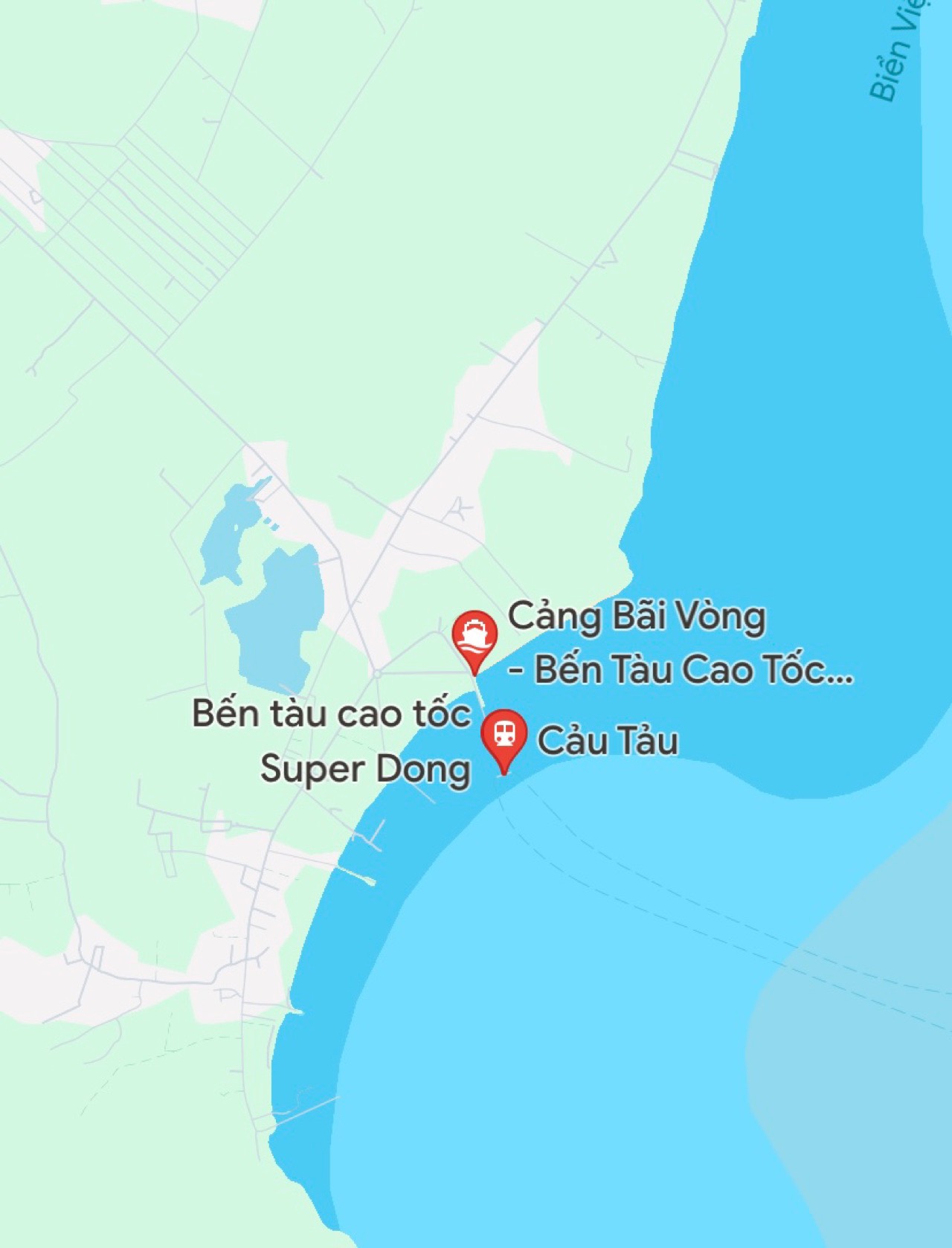 Cảng tàu cao tốc tại Phú Quốc