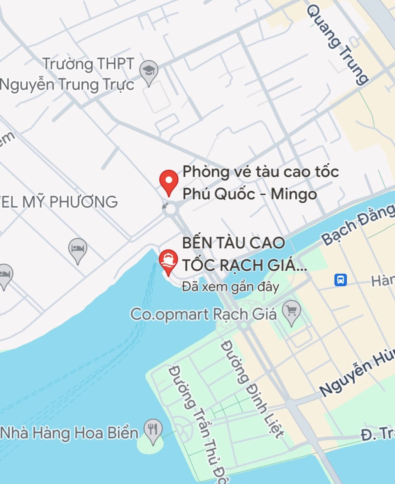 Bến tàu cao tốc Phú Quốc Express - vé tàu Rạch Giá Phú Quốc