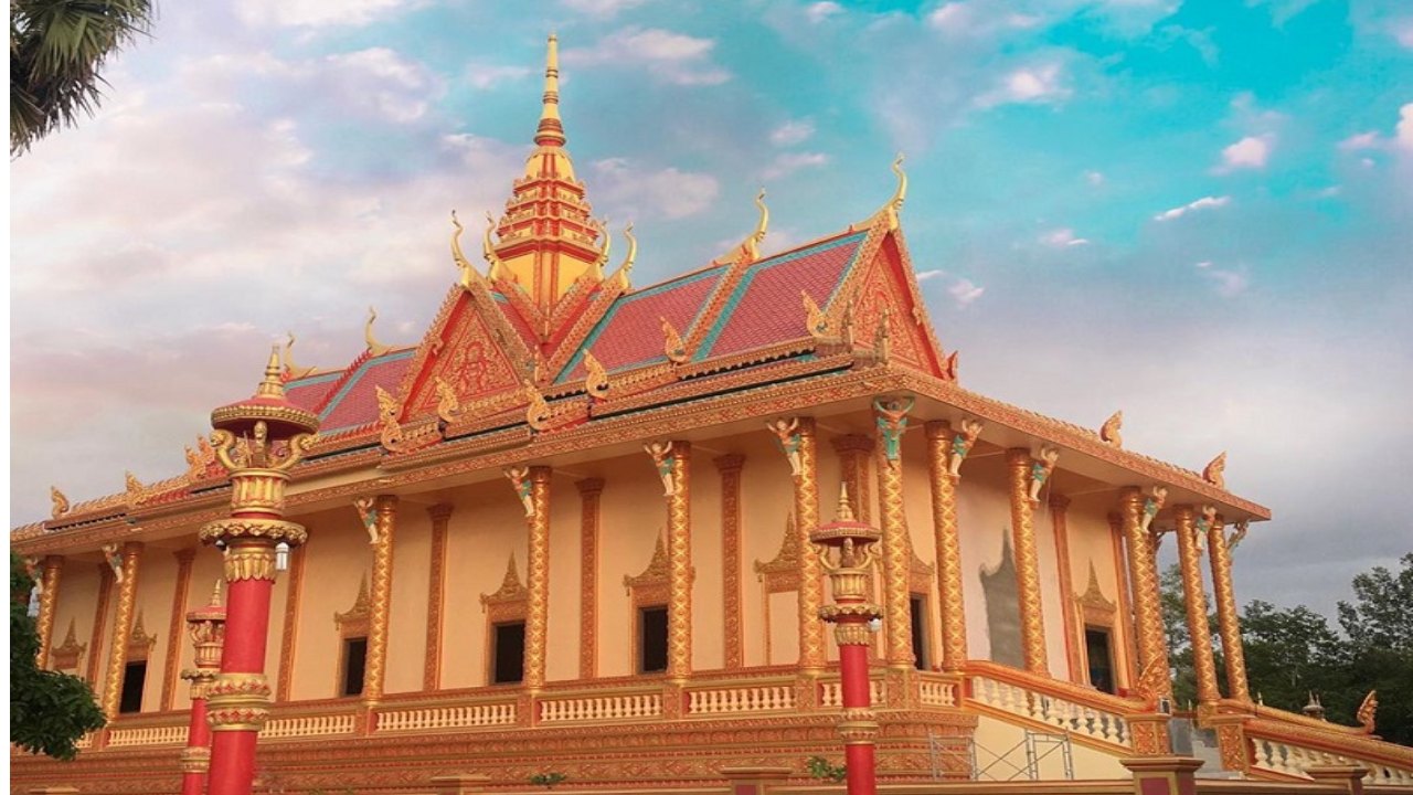 Kiến trúc Angkor Khmer của chùa Xiêm Cán