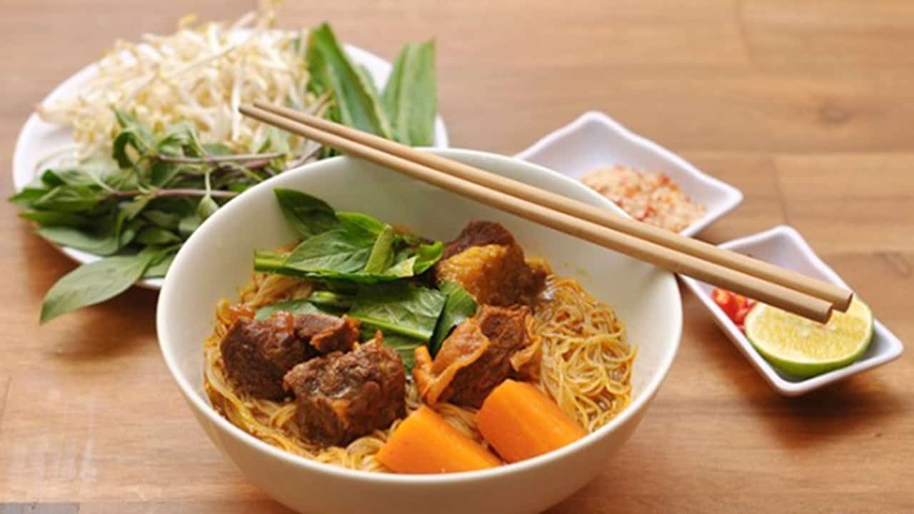 Hủ tiếu bò kho cực ngon