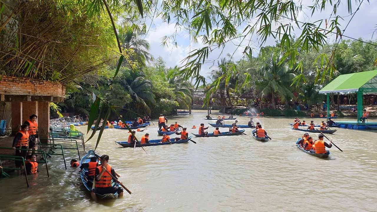 khu du lịch lan vương ở bến tre