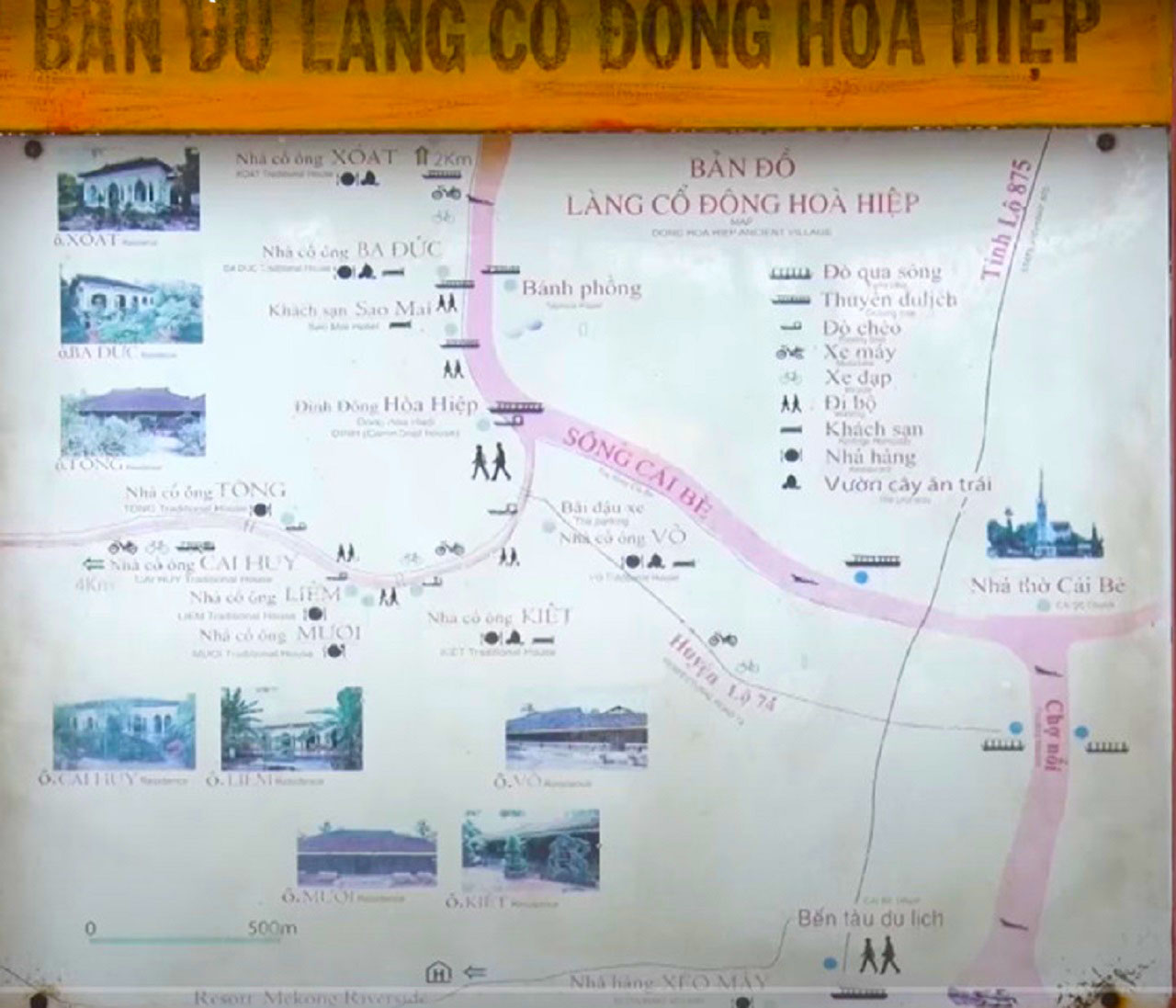 làng nhà cổ đông hòa hiệp