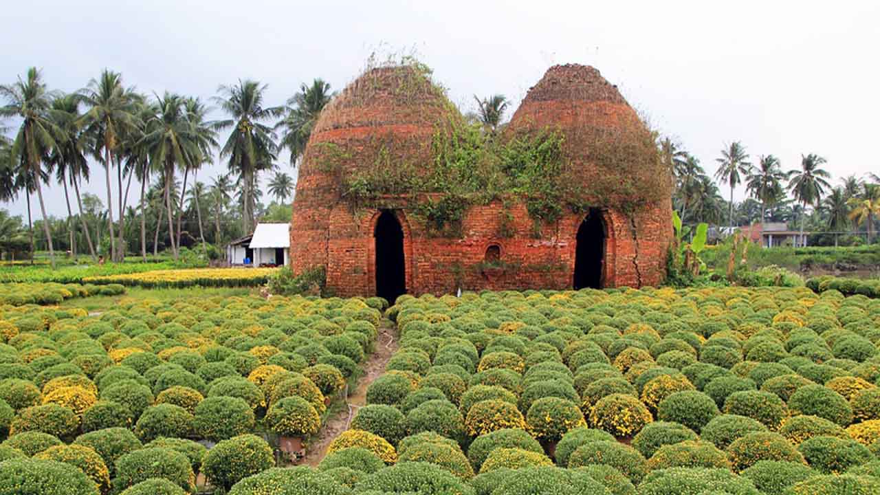 tham quan vườn hoa kiểng